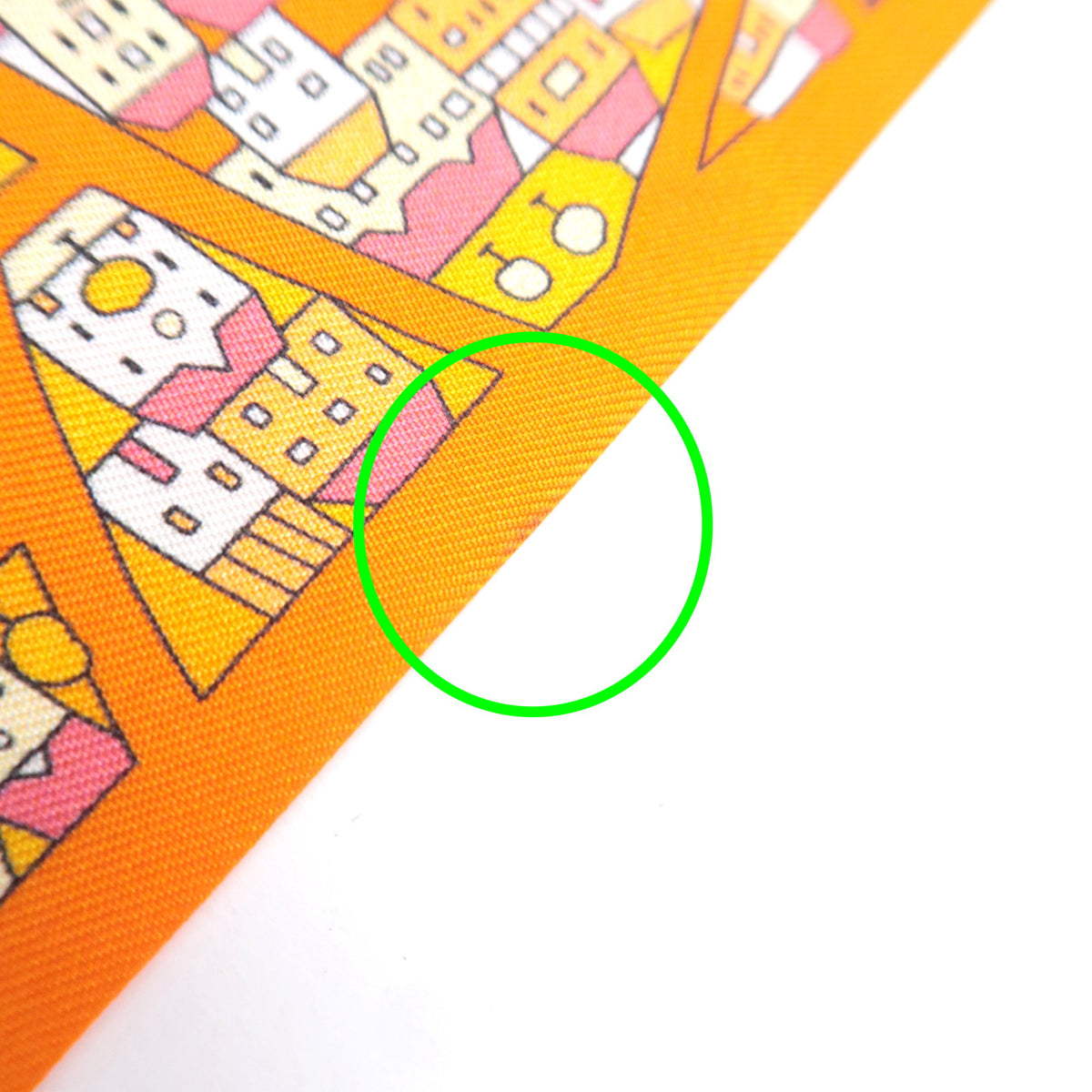 HERMES Twilly Scarf Faubourg 24