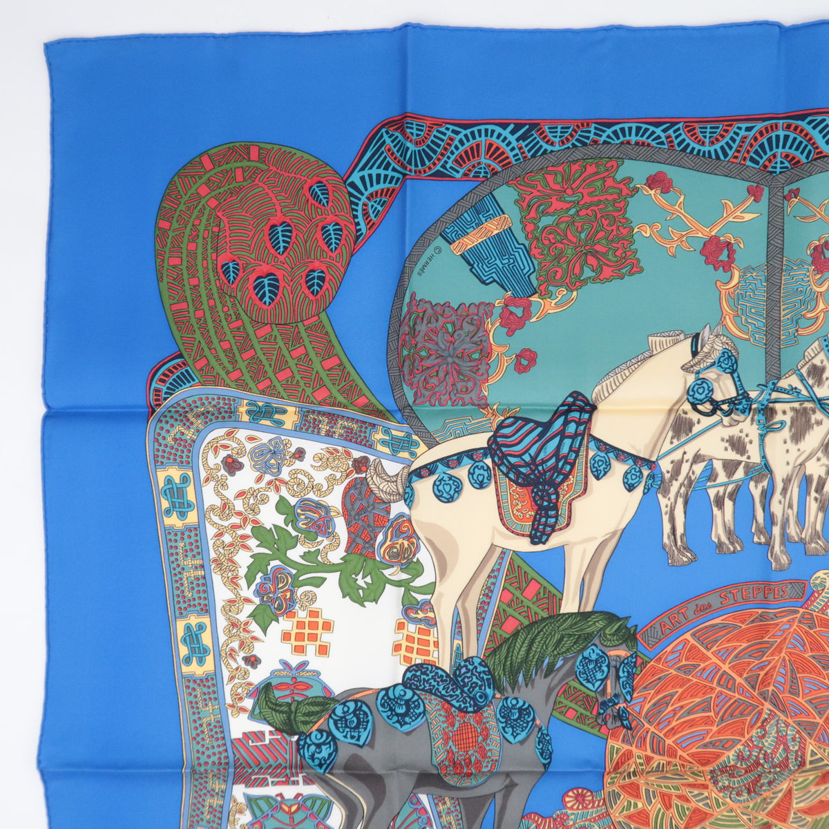 HERMES Carre 90 Scarf ART des STEPPES