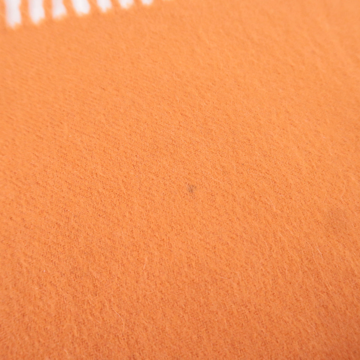 HERMES Fringe Cashmere 100% Scarf