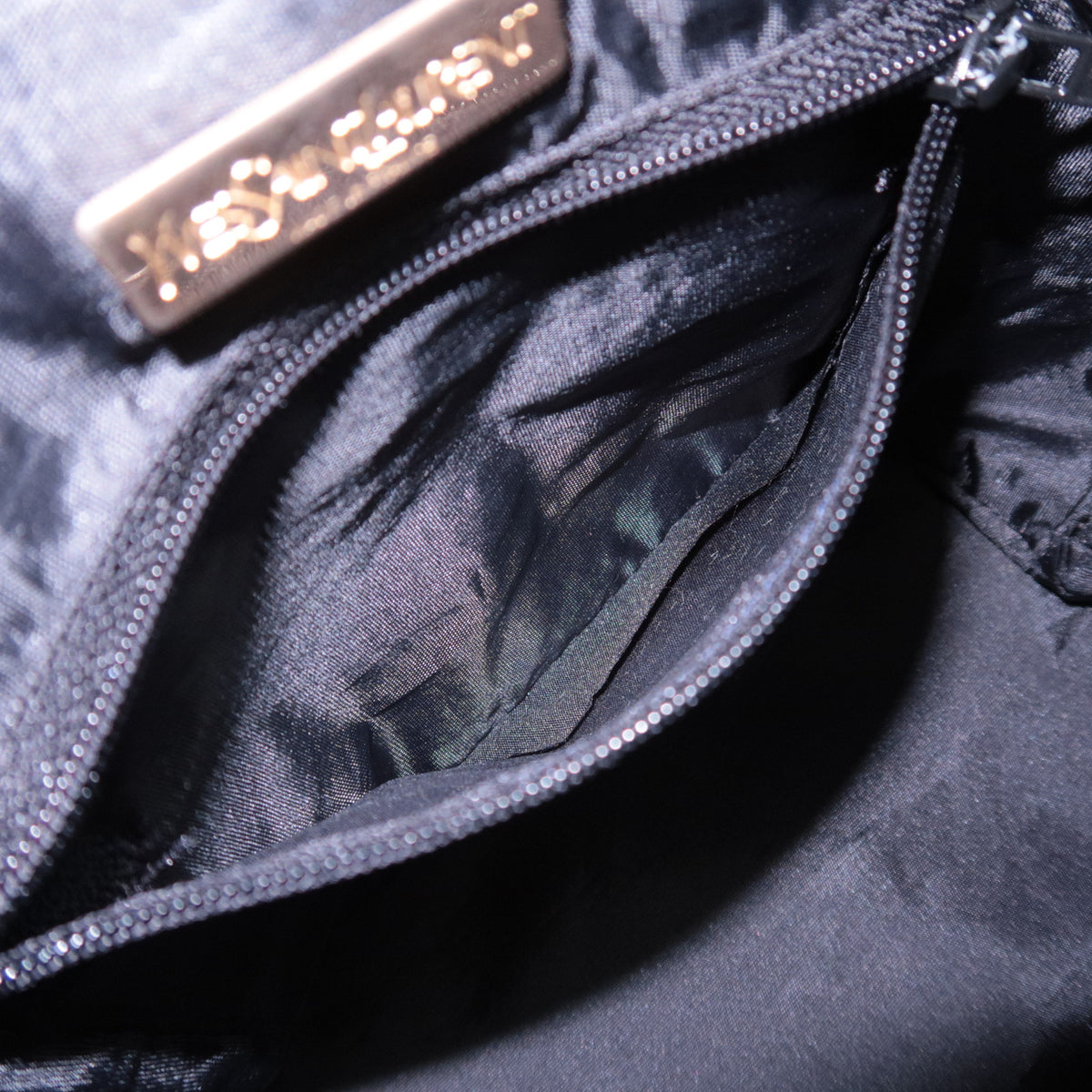 SAINT LAURENT YSL Multicolor "Love" Print Bucket Handbag