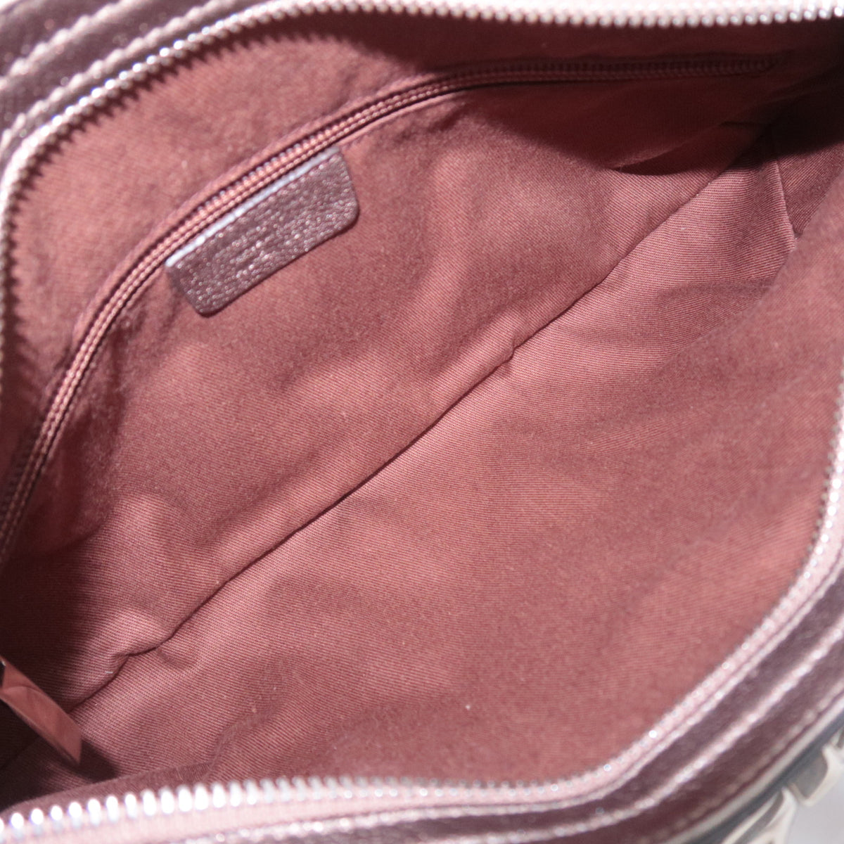 Ferragamo Gancini Leather Shoulder Bag