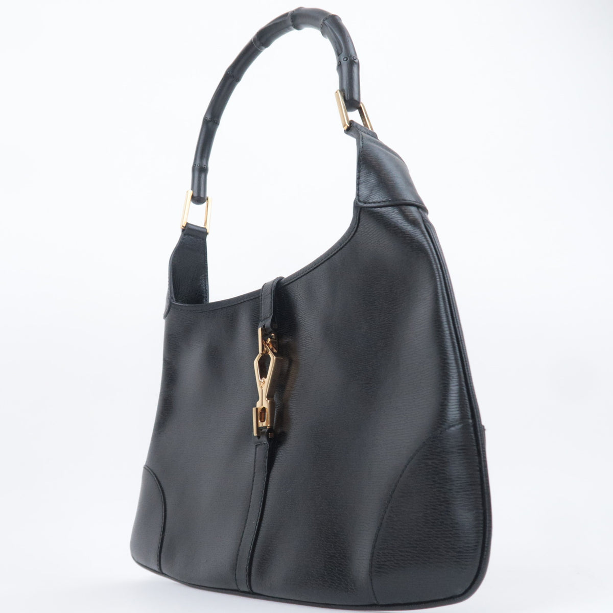GUCCI Bamboo Kandinsky Jackie Leather Shoulder Bag 001.4060