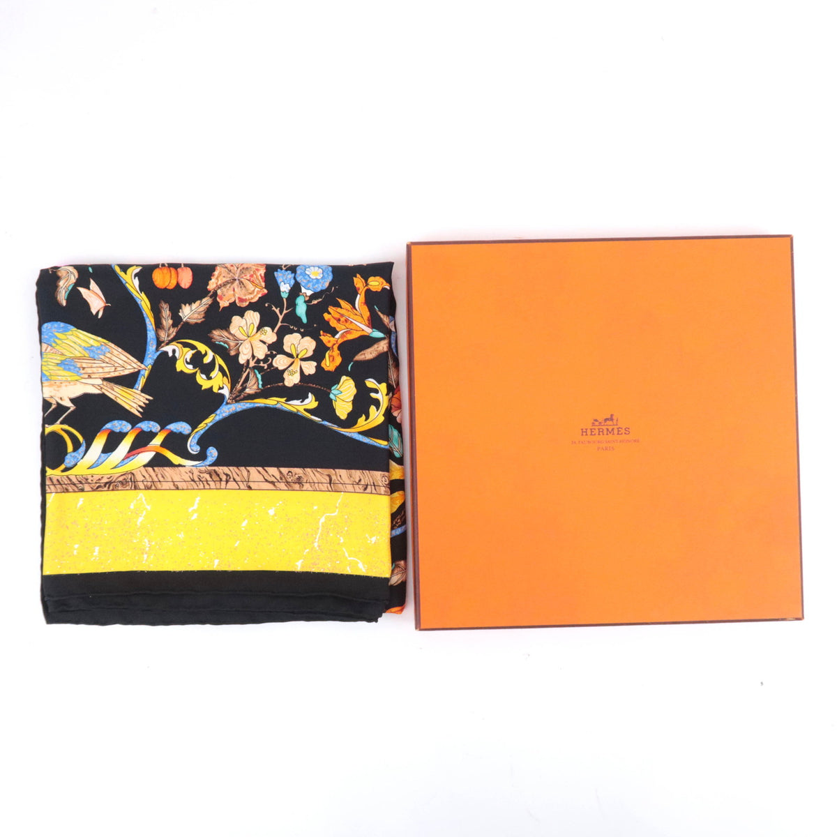 HERMES Carre 90 Scarf PiERRES d' ORIENT et d' OCCiDENT