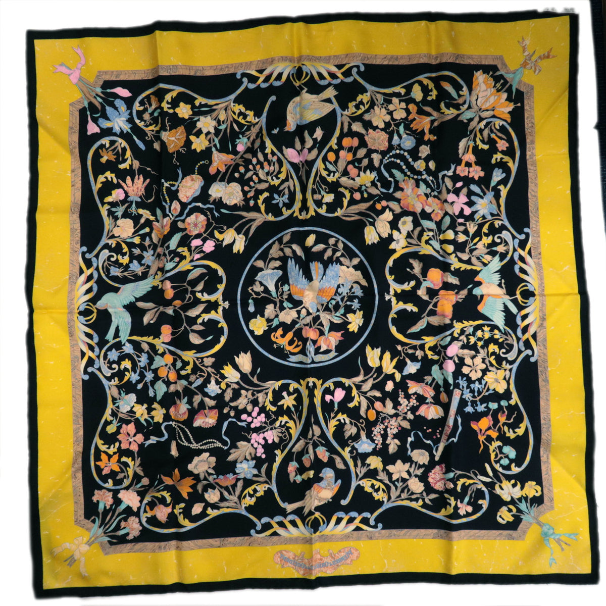 HERMES Carre 90 Scarf PiERRES d' ORIENT et d' OCCiDENT