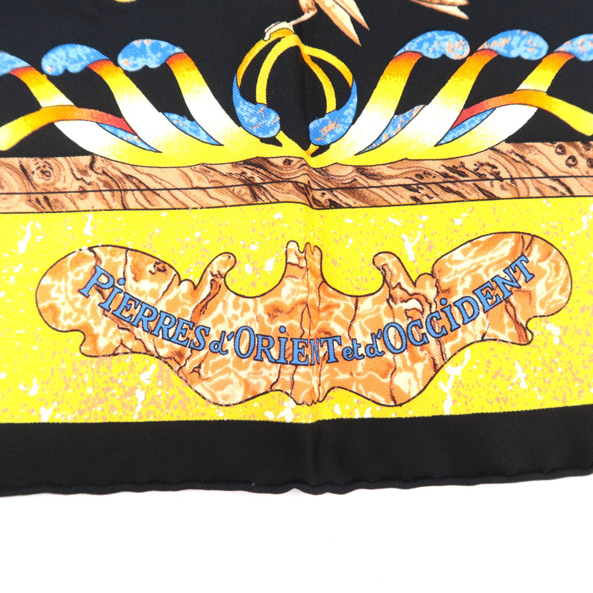 HERMES Carre 90 Scarf PiERRES d' ORIENT et d' OCCiDENT