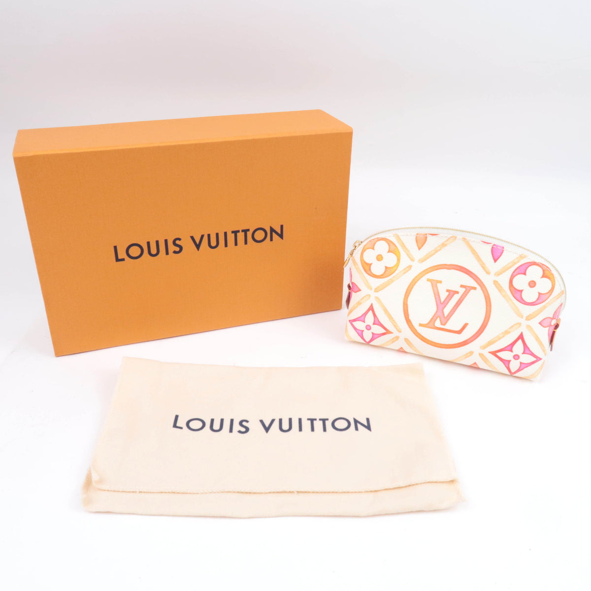 Louis Vuitton Lv By The Pool Monogram Tile Pochette Cosmetic PM M11239