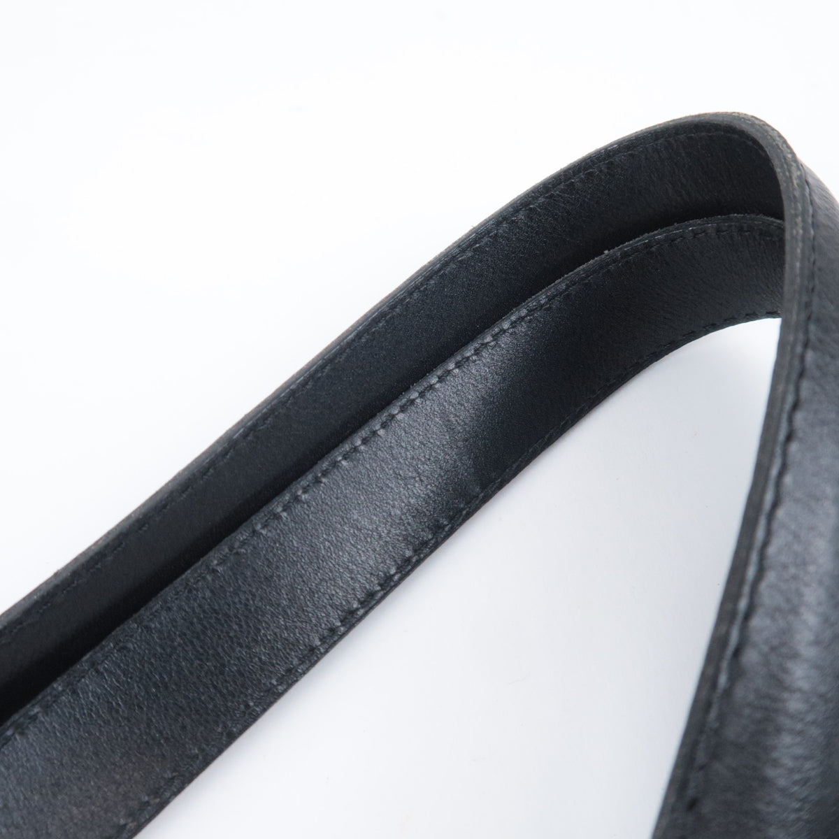 Christian Dior Oval Logo Leather Shoulder Bag