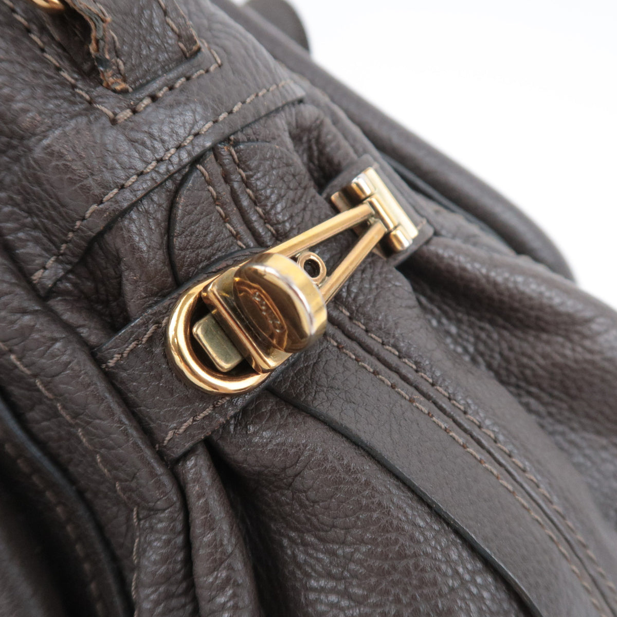 Chloe Paraty 2Way Leather Handbag Shoulder Bag
