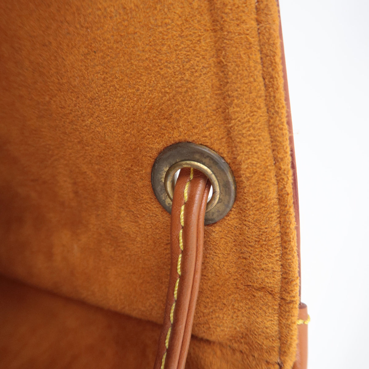 Louis Vuitton Epi Noe Two Tone Bag Kenya Brown / Zipang Gold M44028