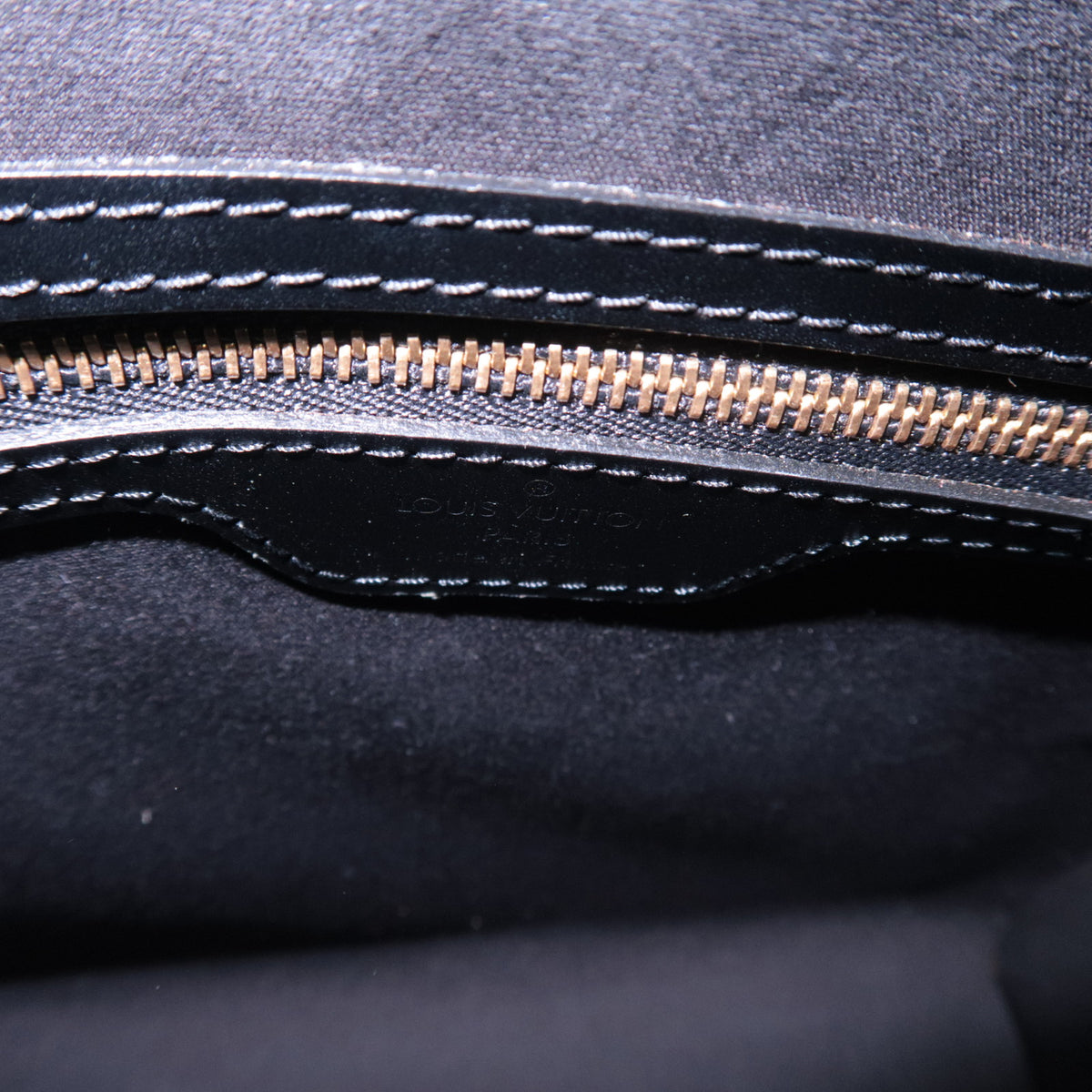 Louis Vuitton Epi Figari PM Handbag Noir M52012