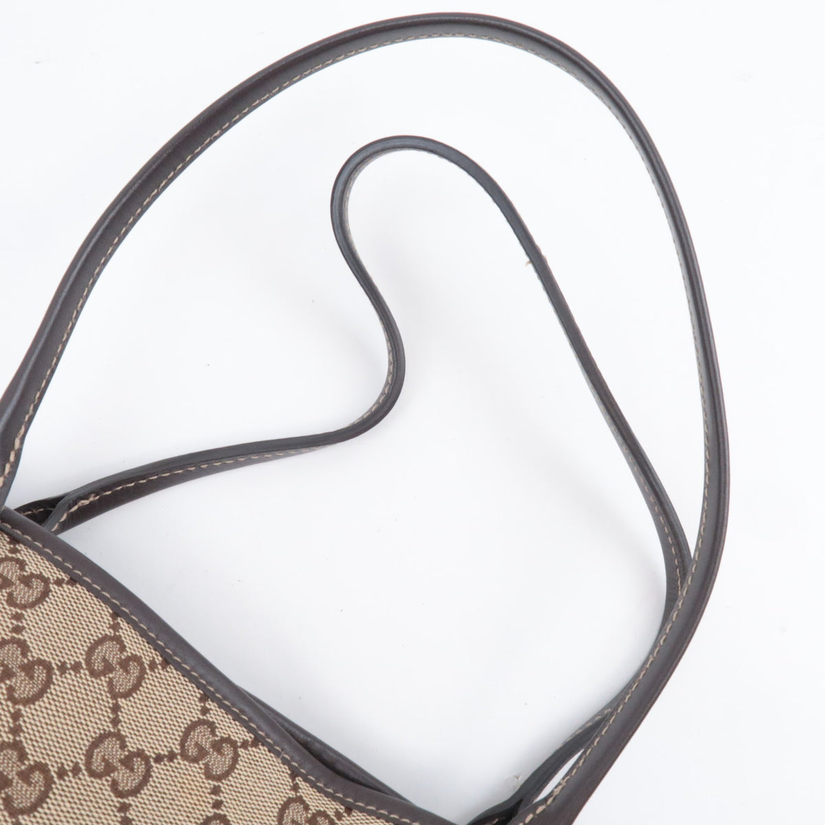 GUCCI New Britt GG Canvas Tote Bag Beige 169946