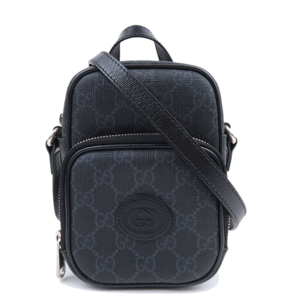 GUCCI Interlocking G GG Supreme Small Shoulder Bag 67295293516