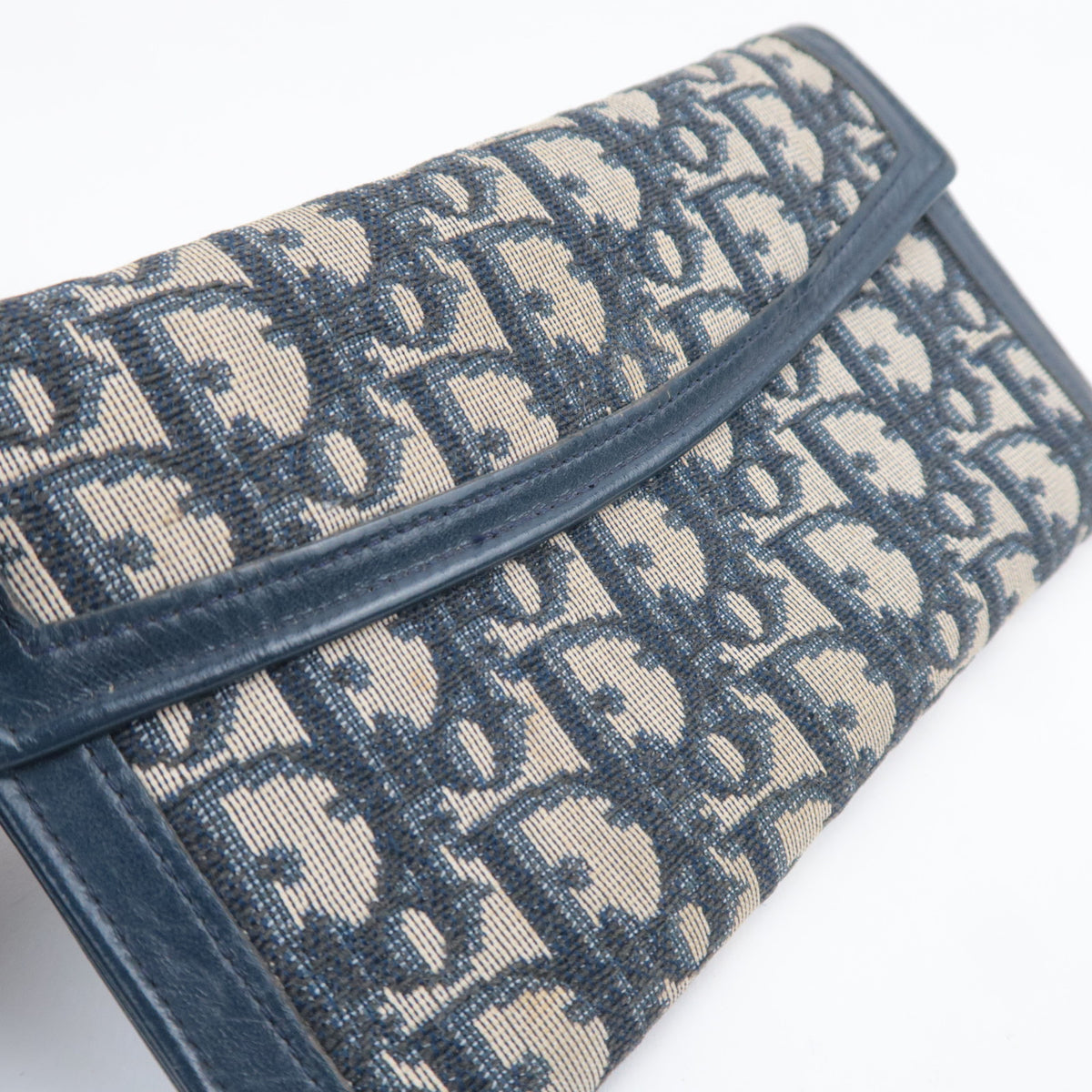 Christian Dior Trotter Canvas Bi-Fold Wallet