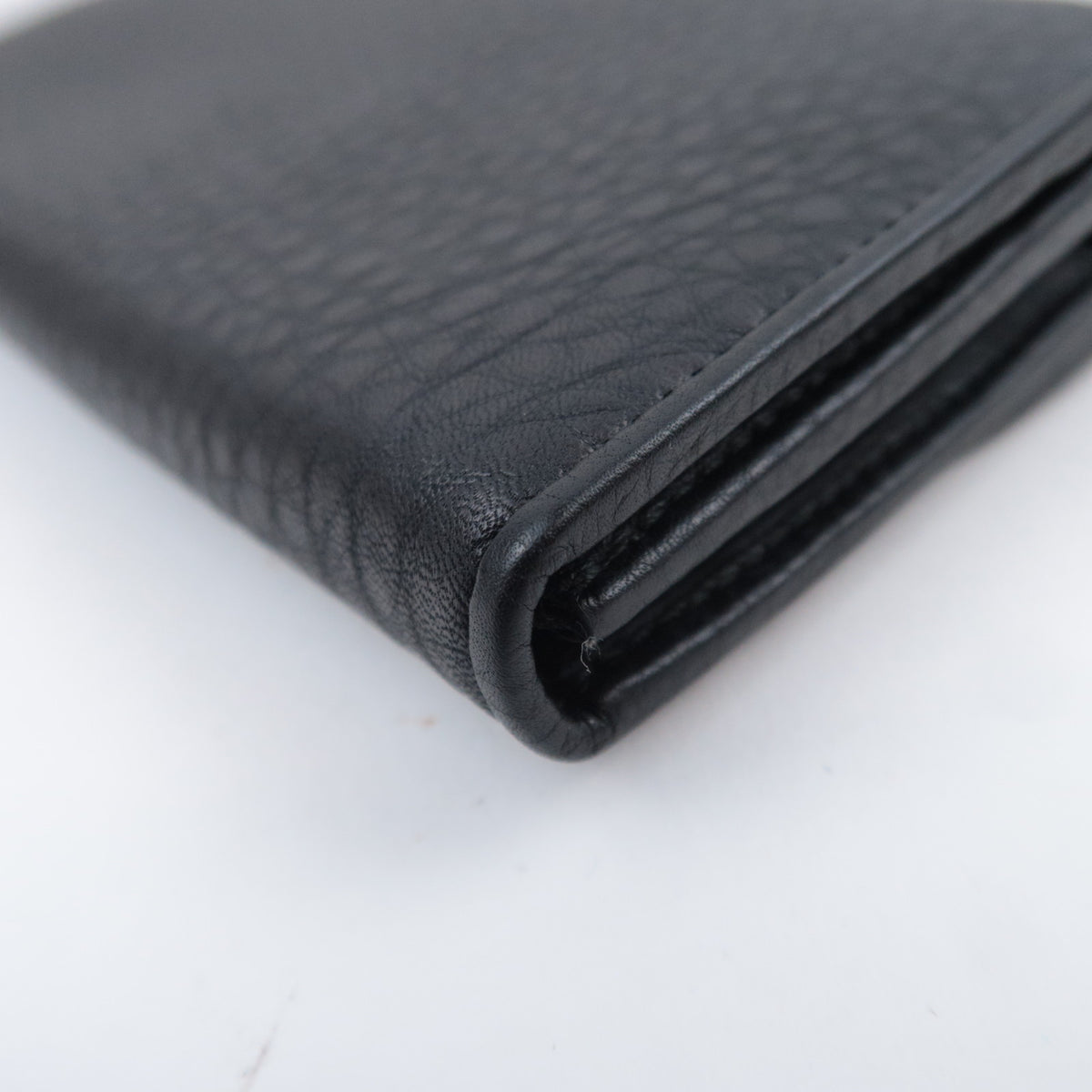 GUCCI Double G Leather Bi-Fold Long Wallet 245739