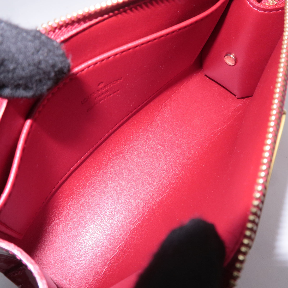 Louis Vuitton Monogram Vernis Trousse Cosmetic Pouch M93568