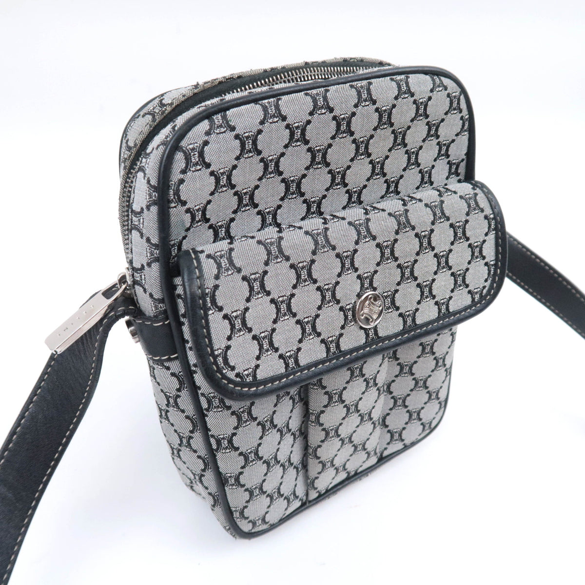 CELINE Macadam Small Crossbody Shoulder Bag
