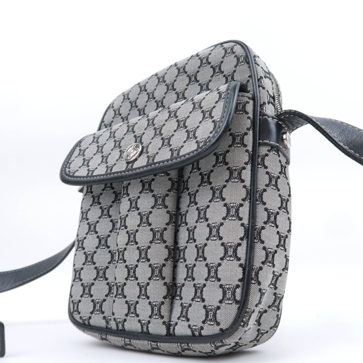 CELINE Macadam Small Crossbody Shoulder Bag