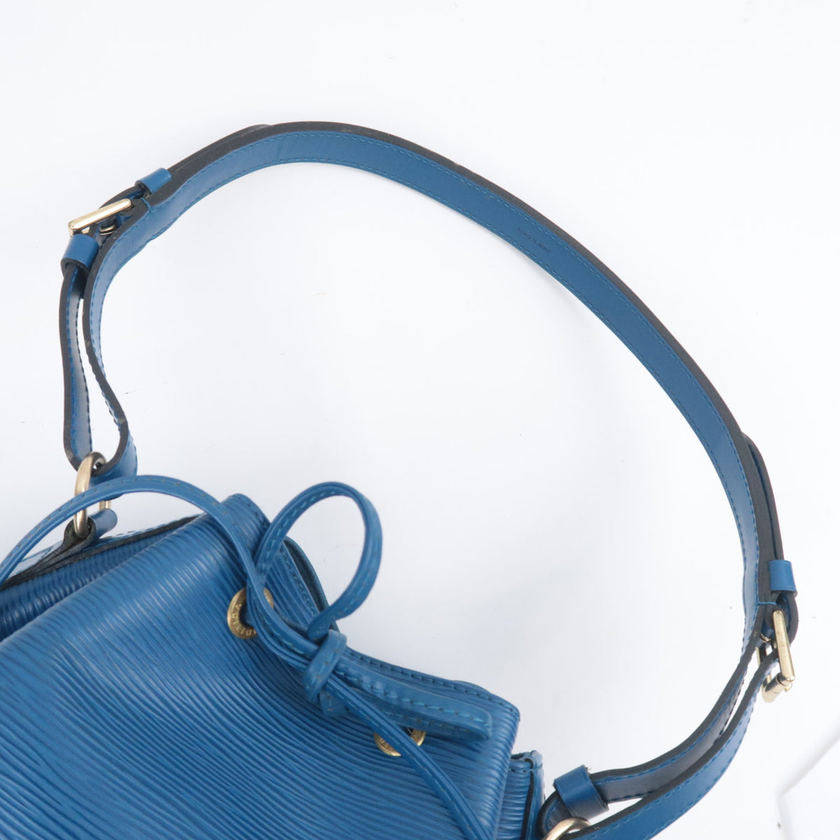 Louis Vuitton Epi Petit Noe Shoulder Bag Toledo Blue M44105