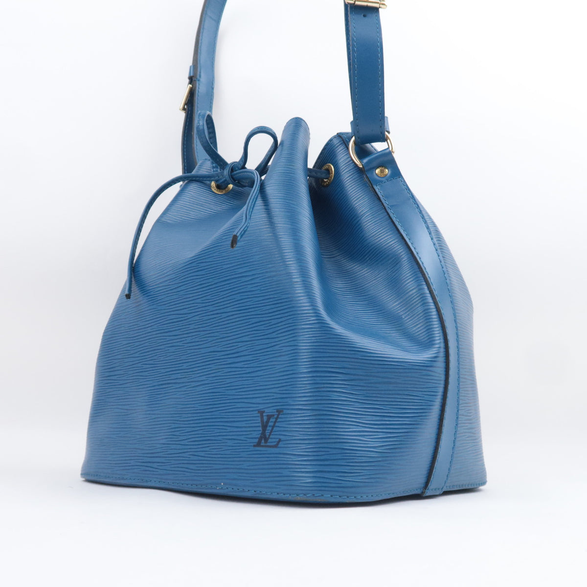 Louis Vuitton Epi Petit Noe Shoulder Bag Toledo Blue M44105