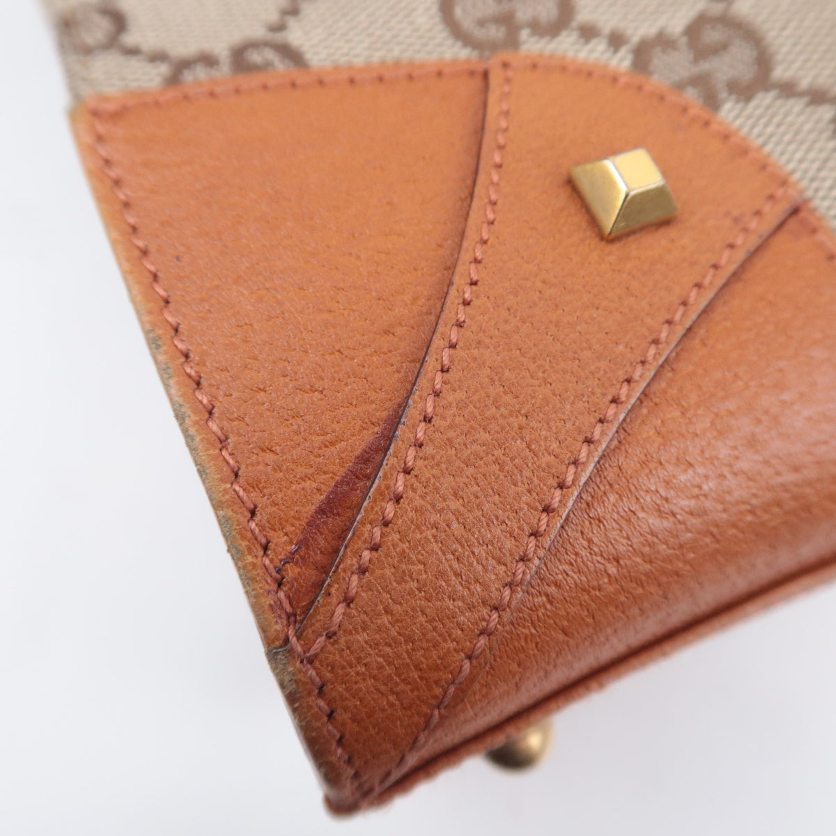GUCCI GG Canvas Handbag 120895