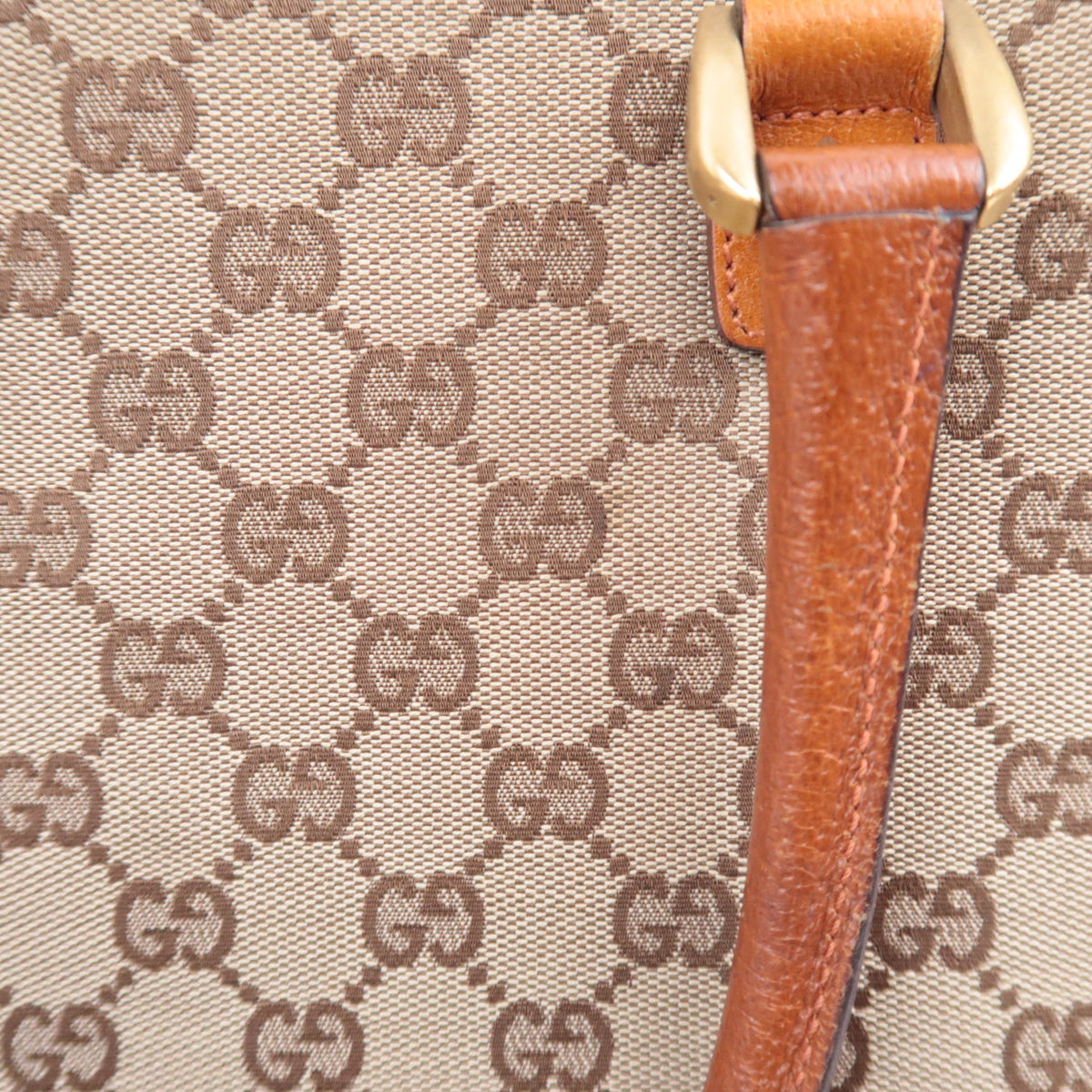 GUCCI GG Canvas Handbag 120895