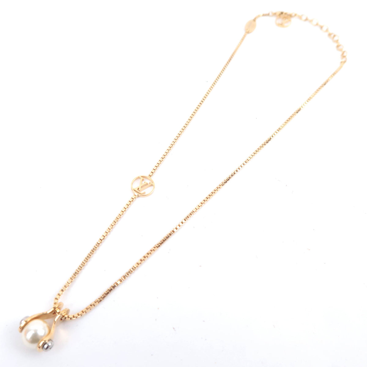 Louis Vuitton LV Speedy Pearl Necklace M68064