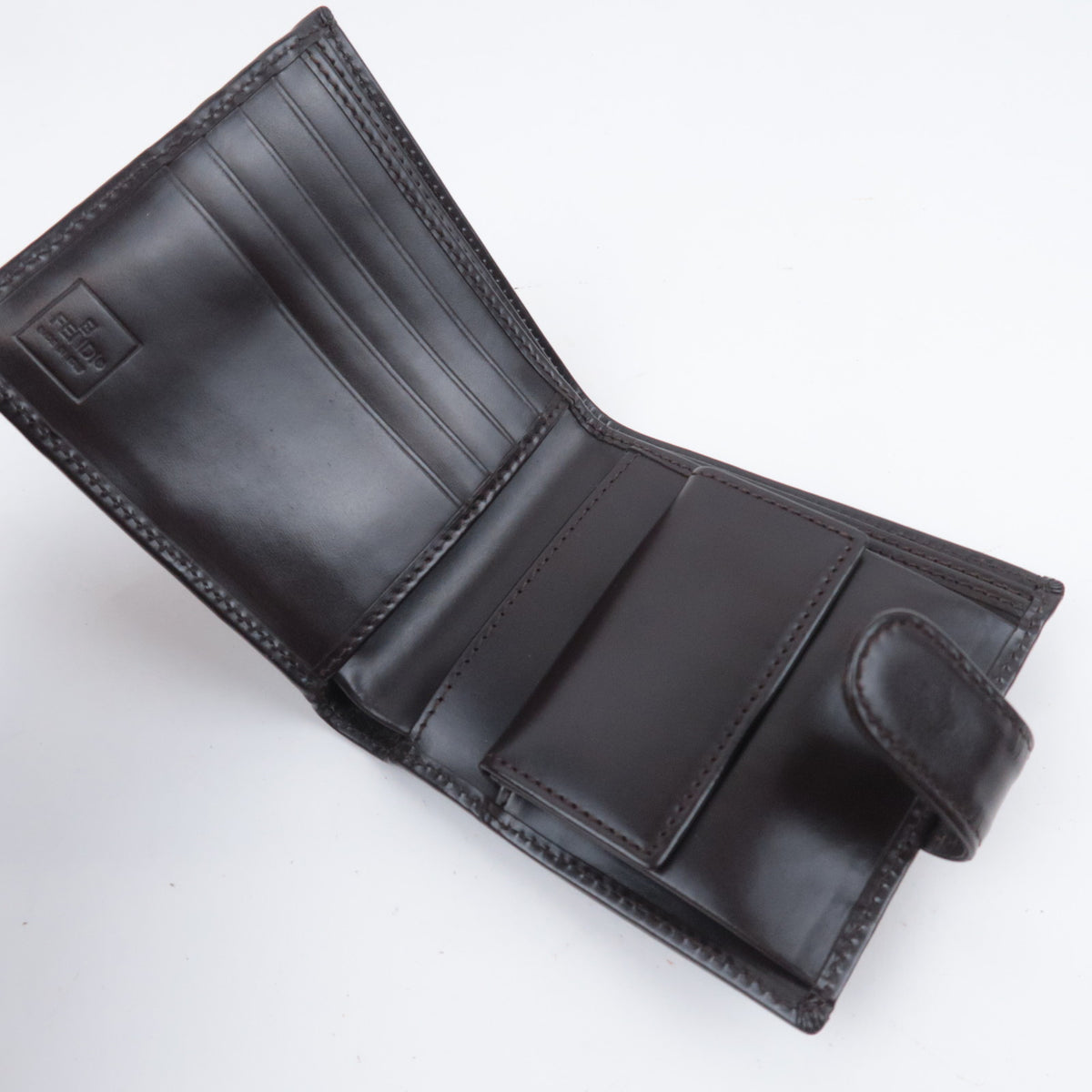 FENDI Zucca Canvas Bi-Fold Wallet 15814