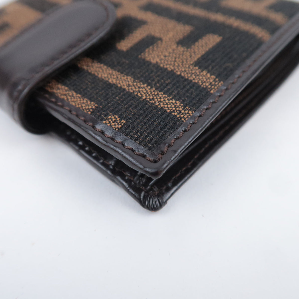 FENDI Zucca Canvas Bi-Fold Wallet 15814