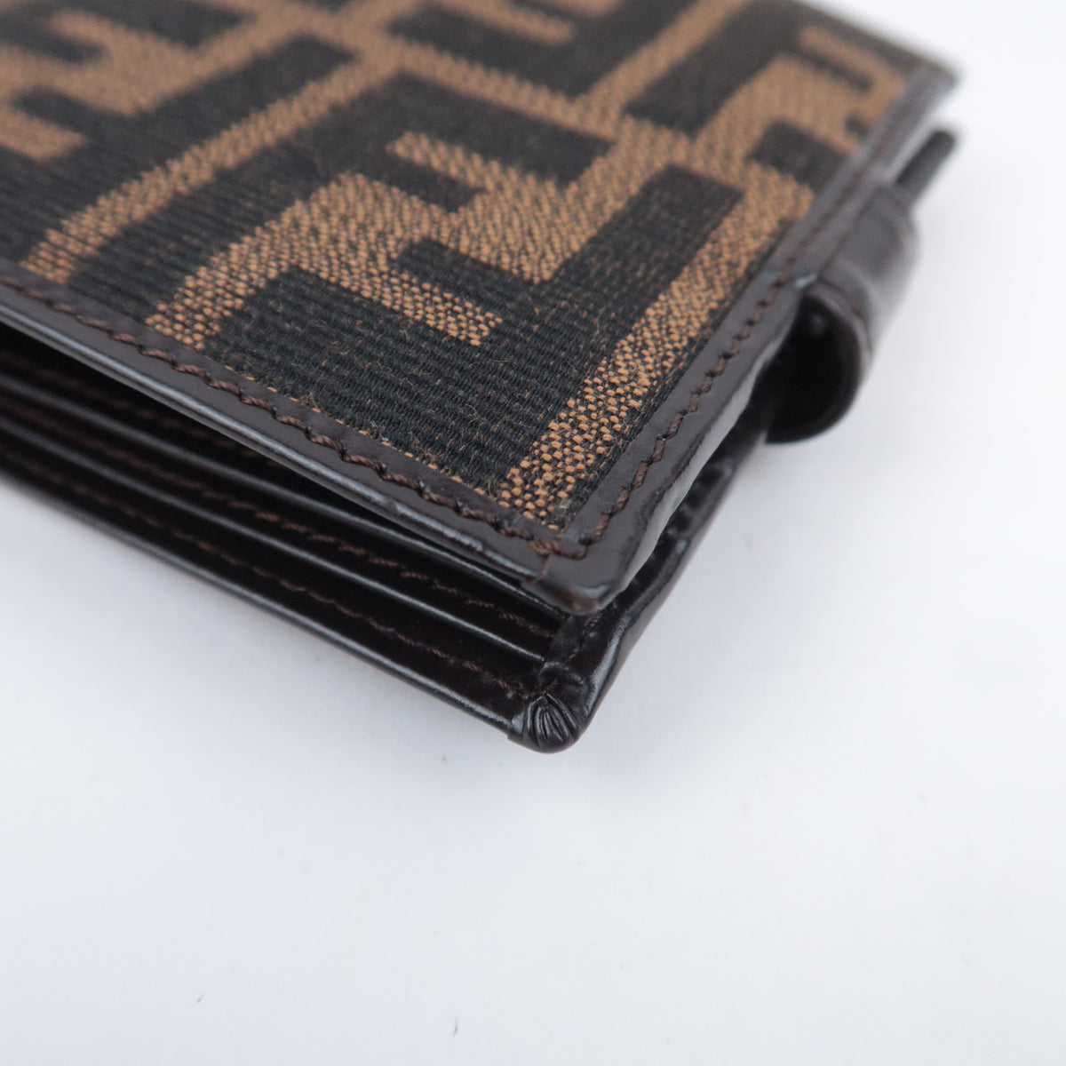 FENDI Zucca Canvas Bi-Fold Wallet 15814