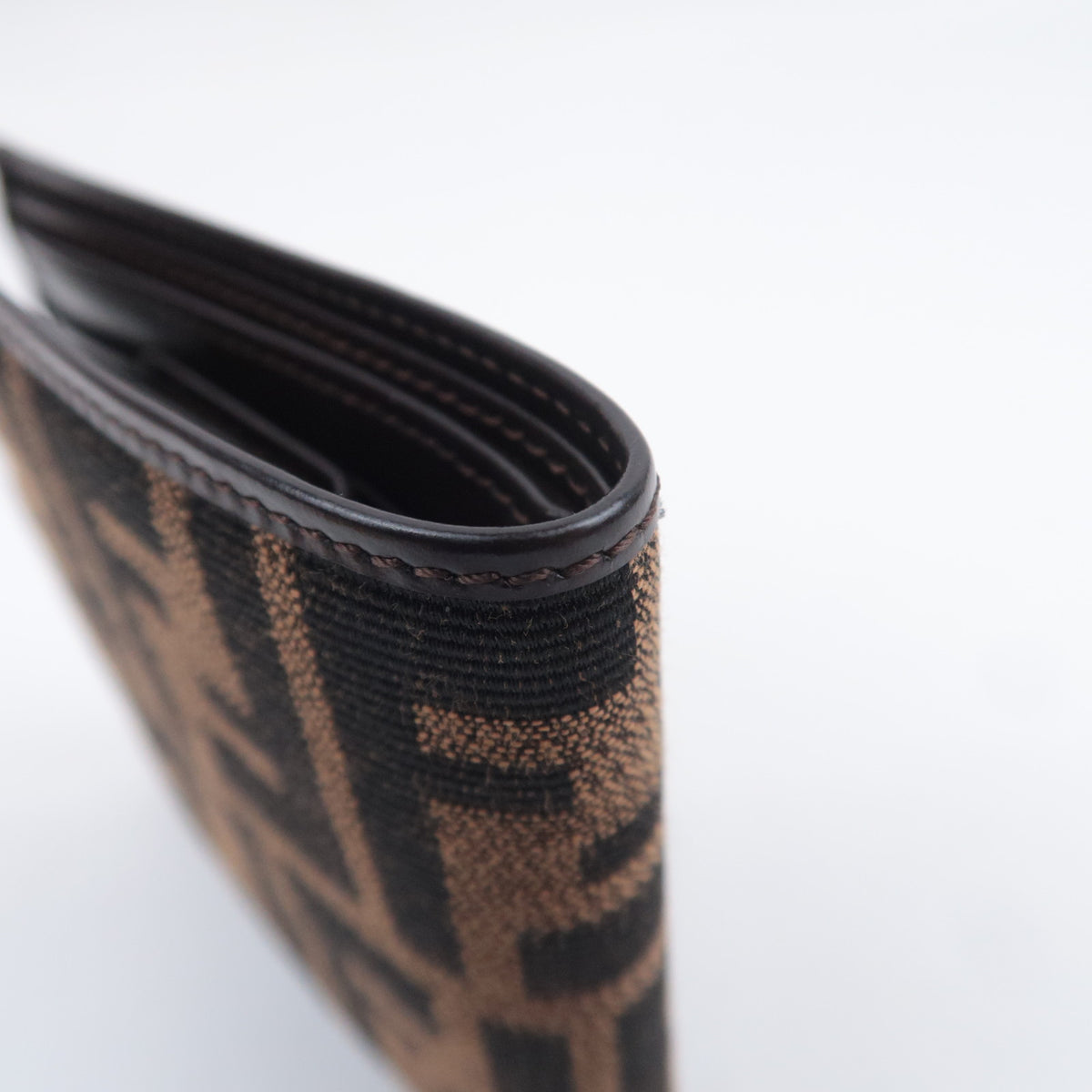 FENDI Zucca Canvas Bi-Fold Wallet 15814