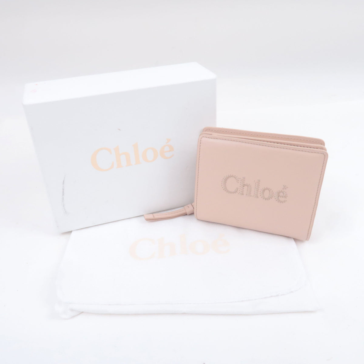 Chloe Sense Leather Bi-Fold Wallet