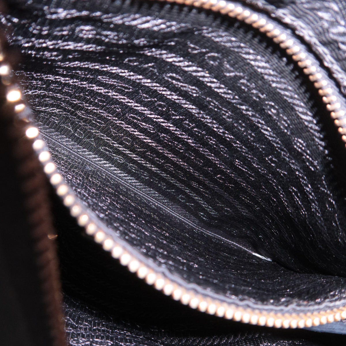 PRADA Front Logo Nylon Shoulder Bag BT0702