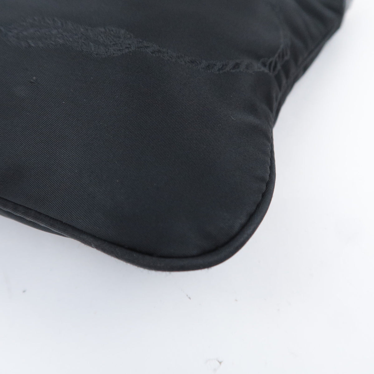 PRADA Front Logo Nylon Shoulder Bag BT0702