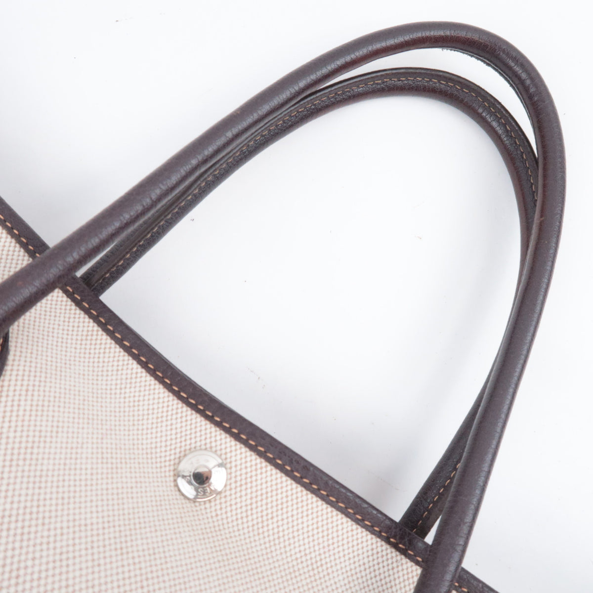 HERMES Garden Party PM Tote Bag "□H" Stamp (2004)