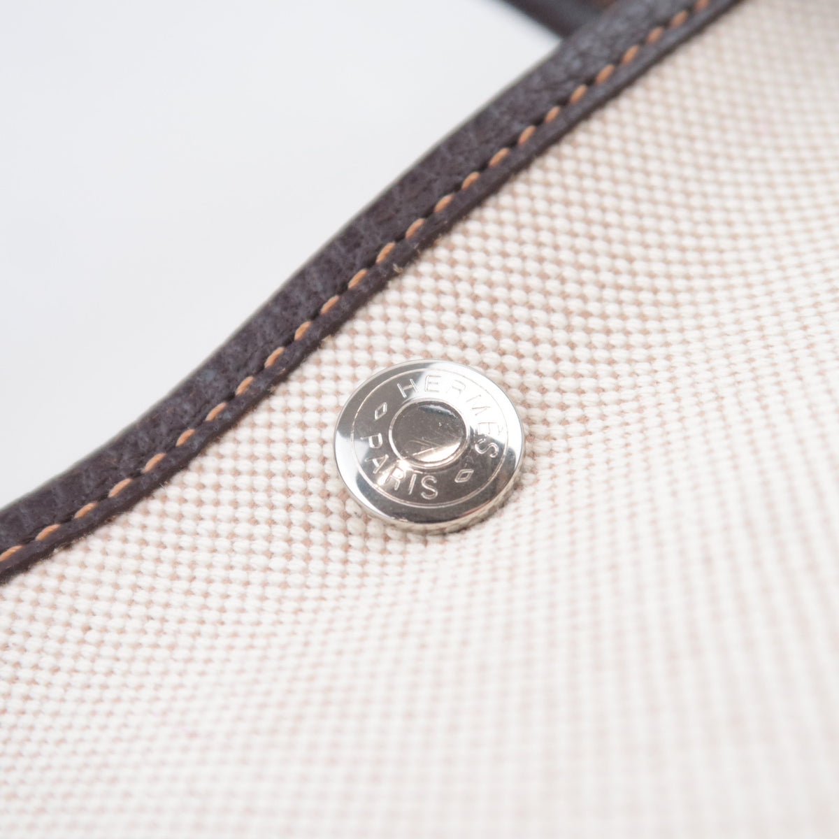 HERMES Garden Party PM Tote Bag "□H" Stamp (2004)