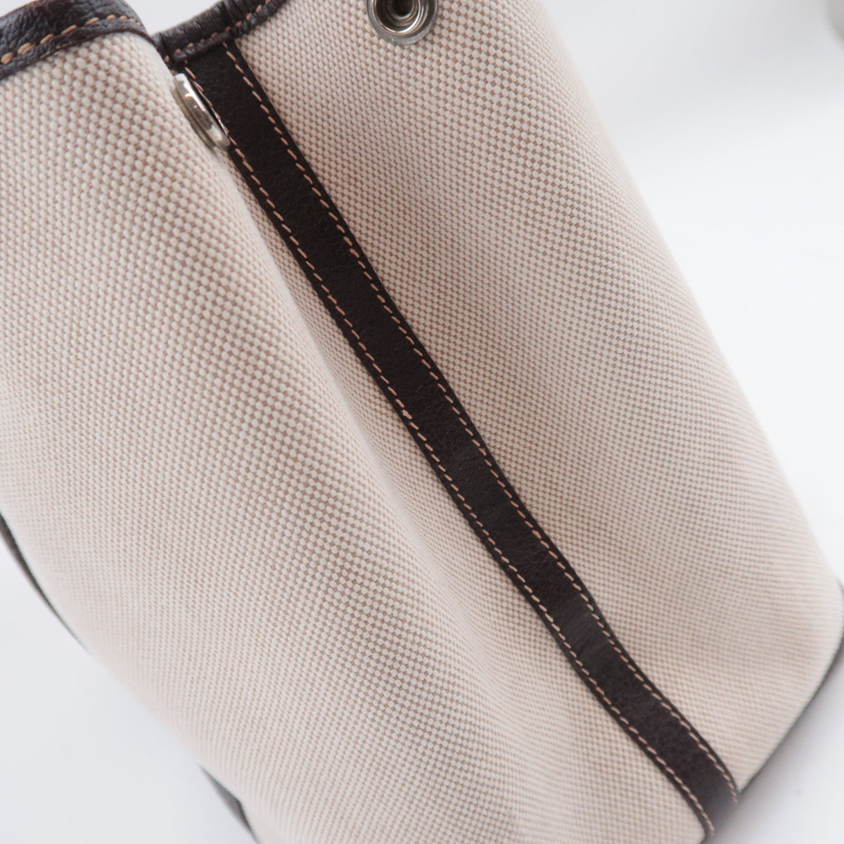 HERMES Garden Party PM Tote Bag "□H" Stamp (2004)