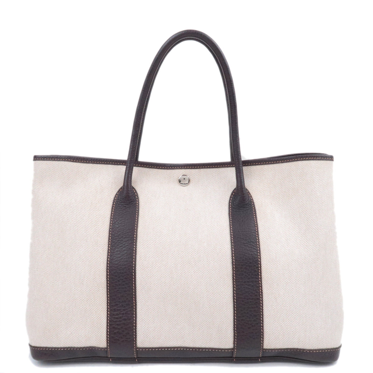 HERMES Garden Party PM Tote Bag "□H" Stamp (2004)