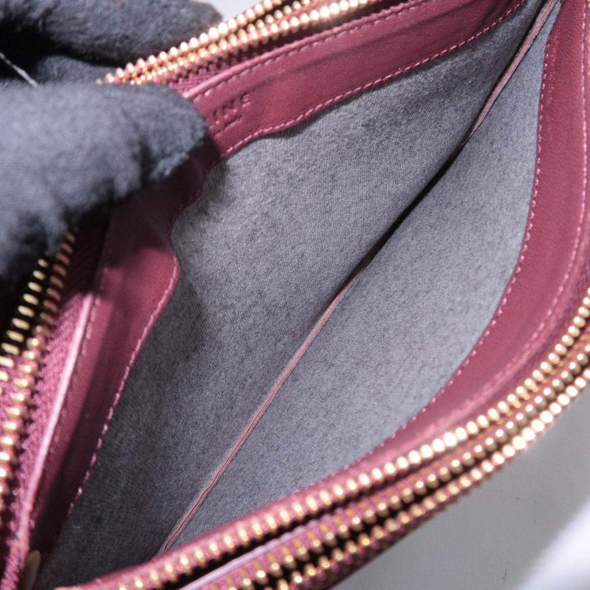 CELINE Trio Large Shoulder Bag