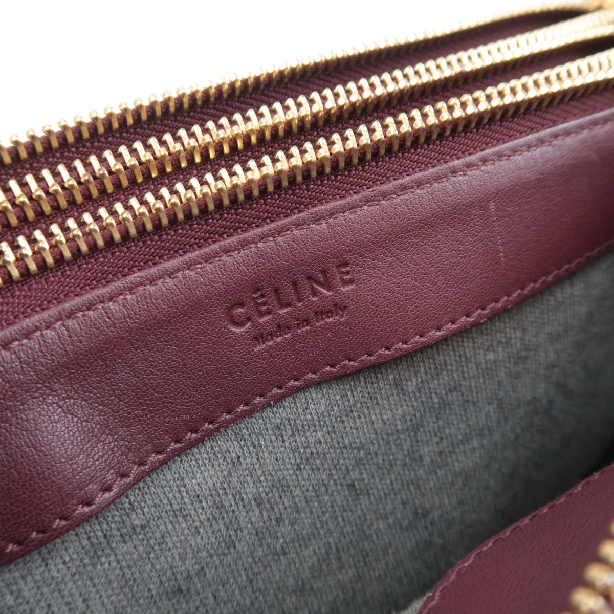 CELINE Trio Large Shoulder Bag