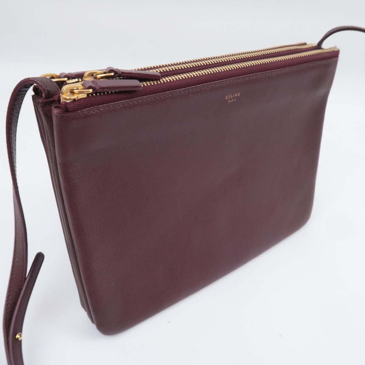 CELINE Trio Large Shoulder Bag