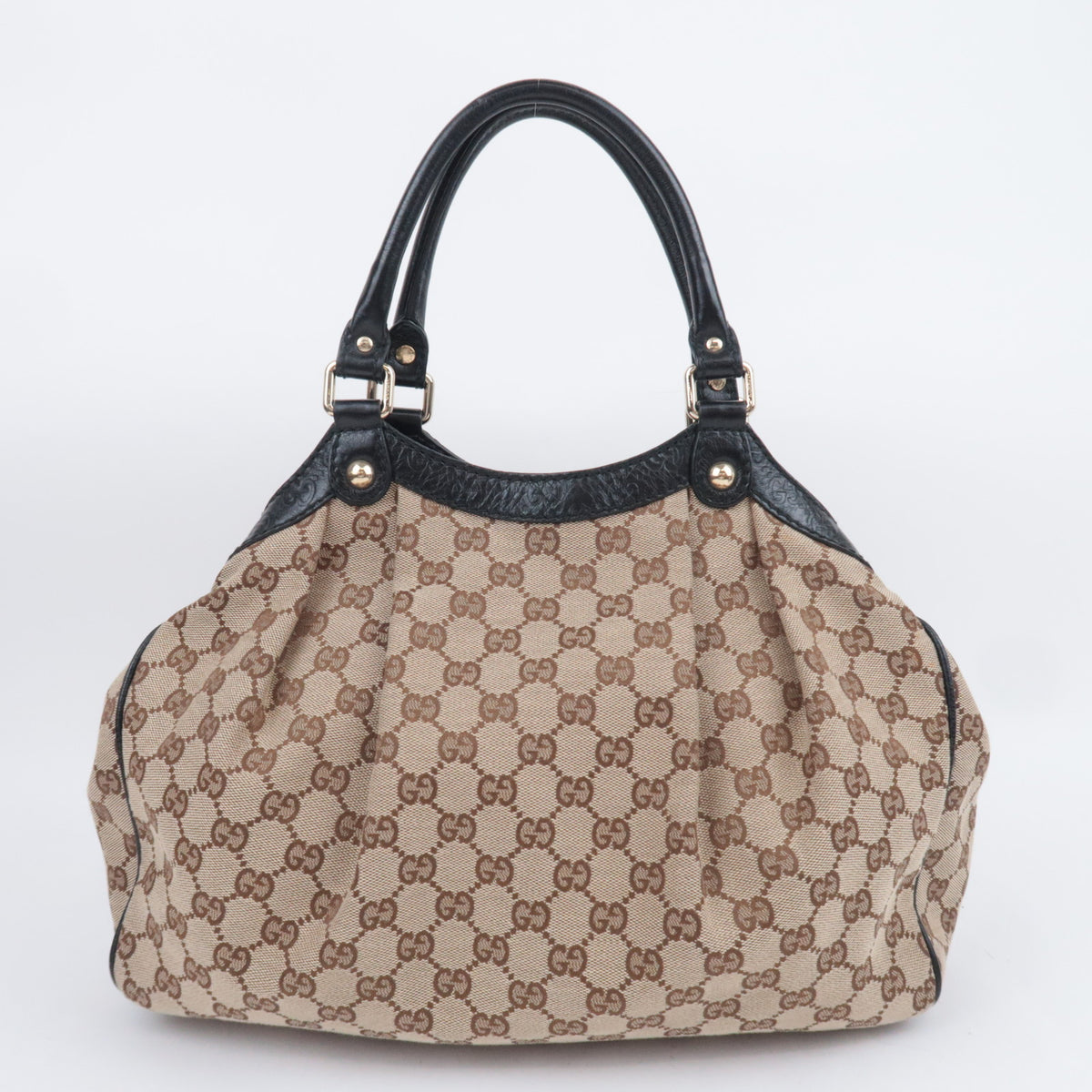 GUCCI Sukey GG Canvas Shoulder Bag 211944