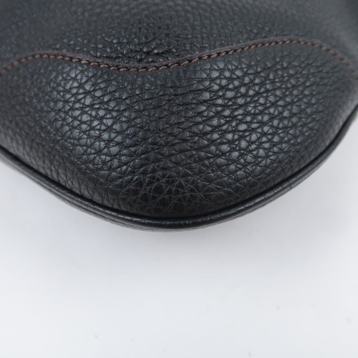 PRADA Leather Hobo Shoulder Bag