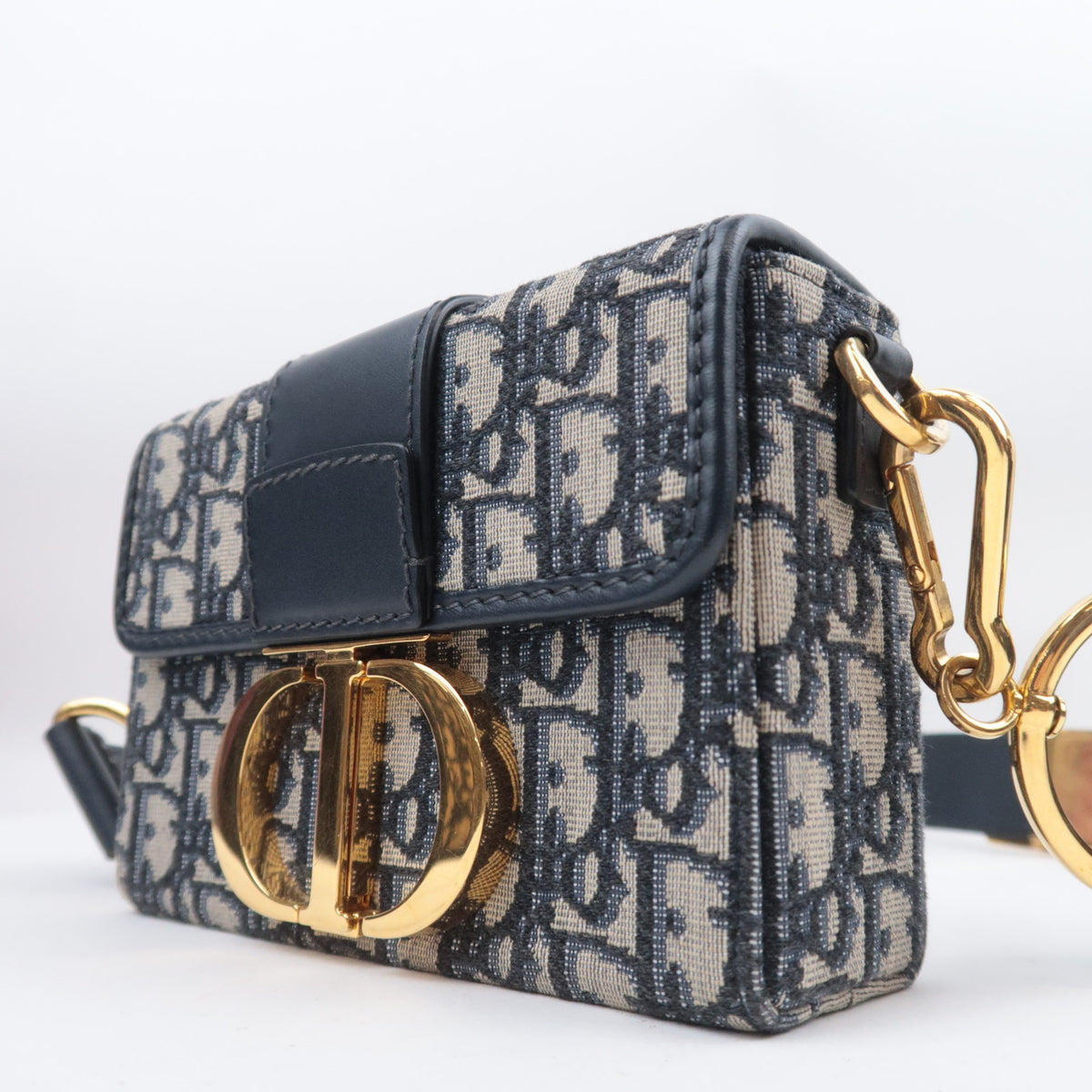 Christian Dior Oblique 30 Montaigne Box Shape Shoulder Bag