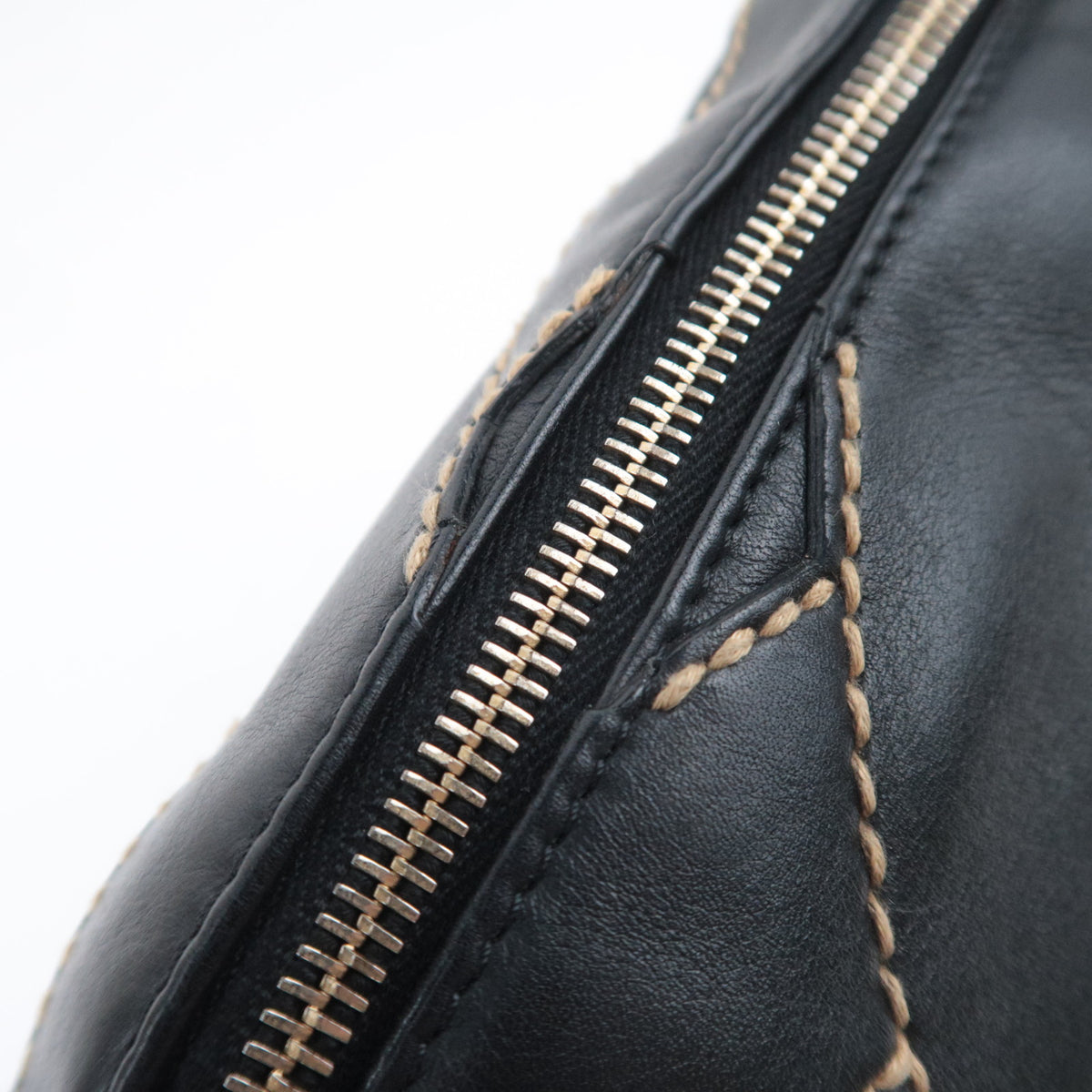 CHANEL Big Coco Mark Stitch Shoulder Bag
