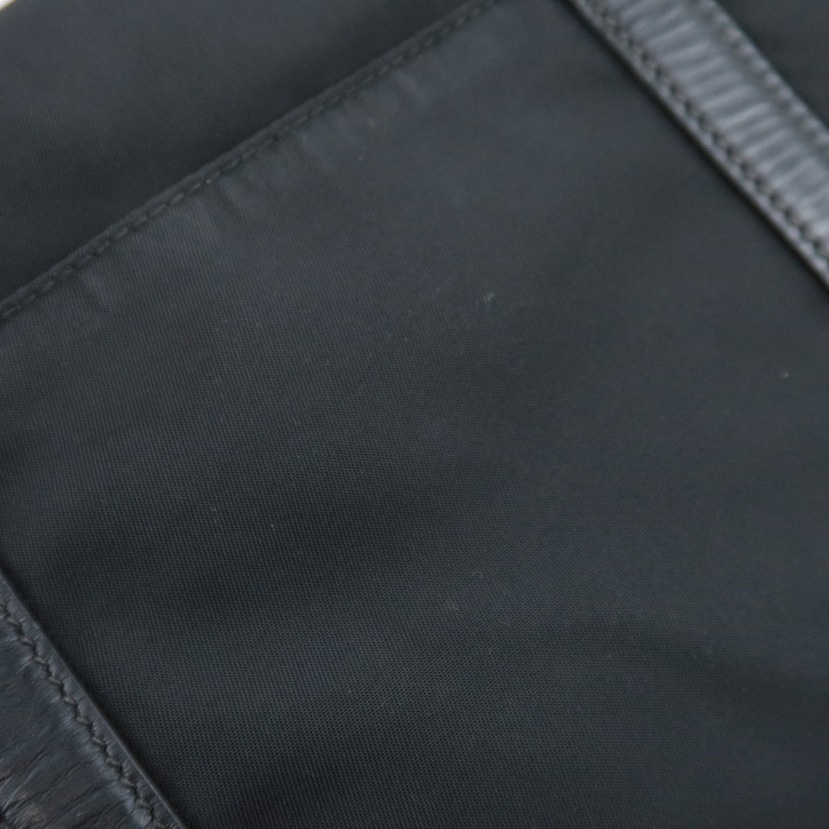 PRADA 2Way Nylon Leather Handbag
