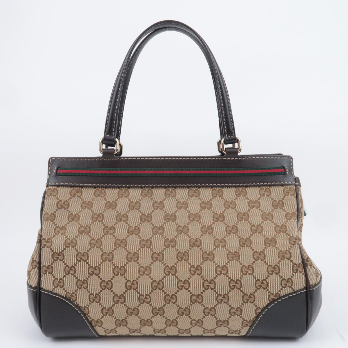 GUCCI Sherry Mayfair GG Canvas Handbag 257063