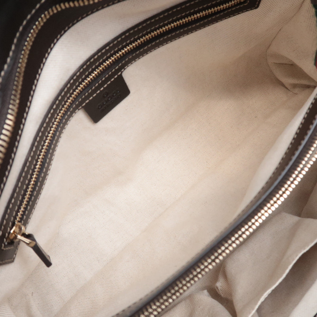 GUCCI Sherry Mayfair GG Canvas Handbag 257063
