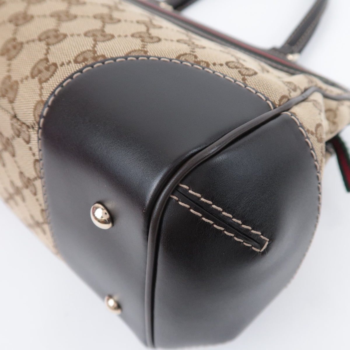 GUCCI Sherry Mayfair GG Canvas Handbag 257063