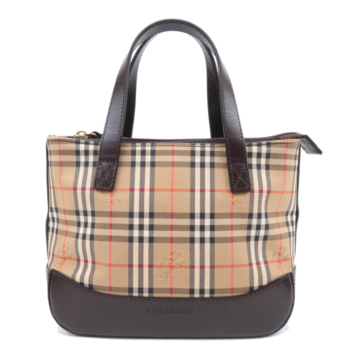 BURBERRY Haymarket Nova Plaid Small Handbag93670