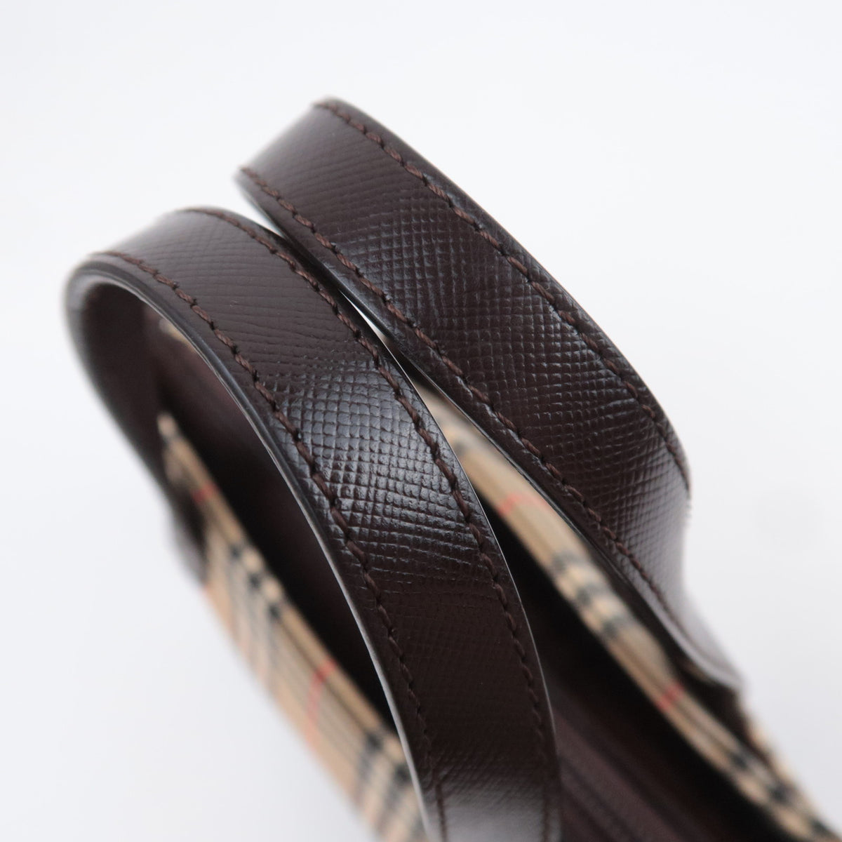 BURBERRY Haymarket Nova Plaid Small Handbag